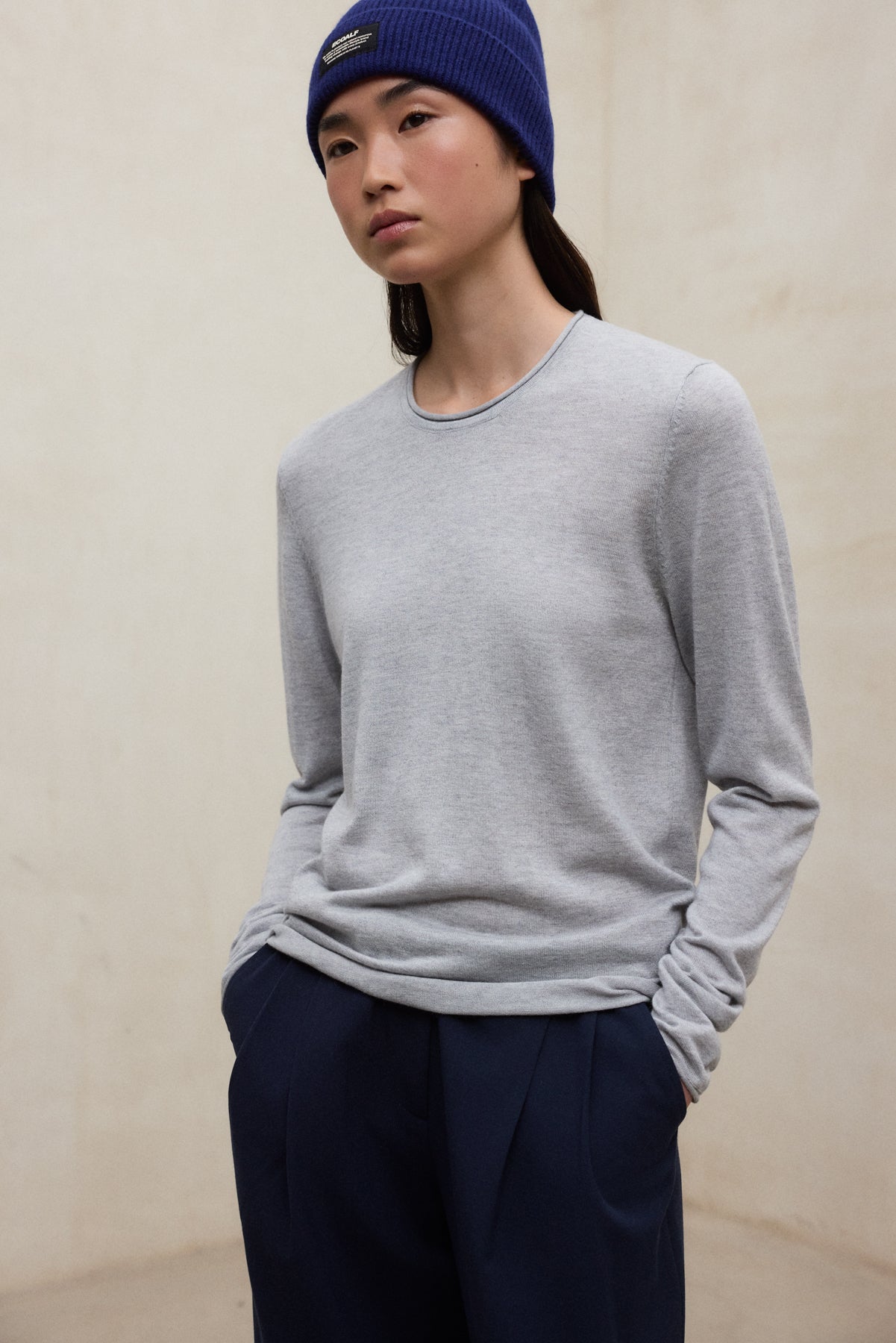 PULLOVER MILO HELLGRAU