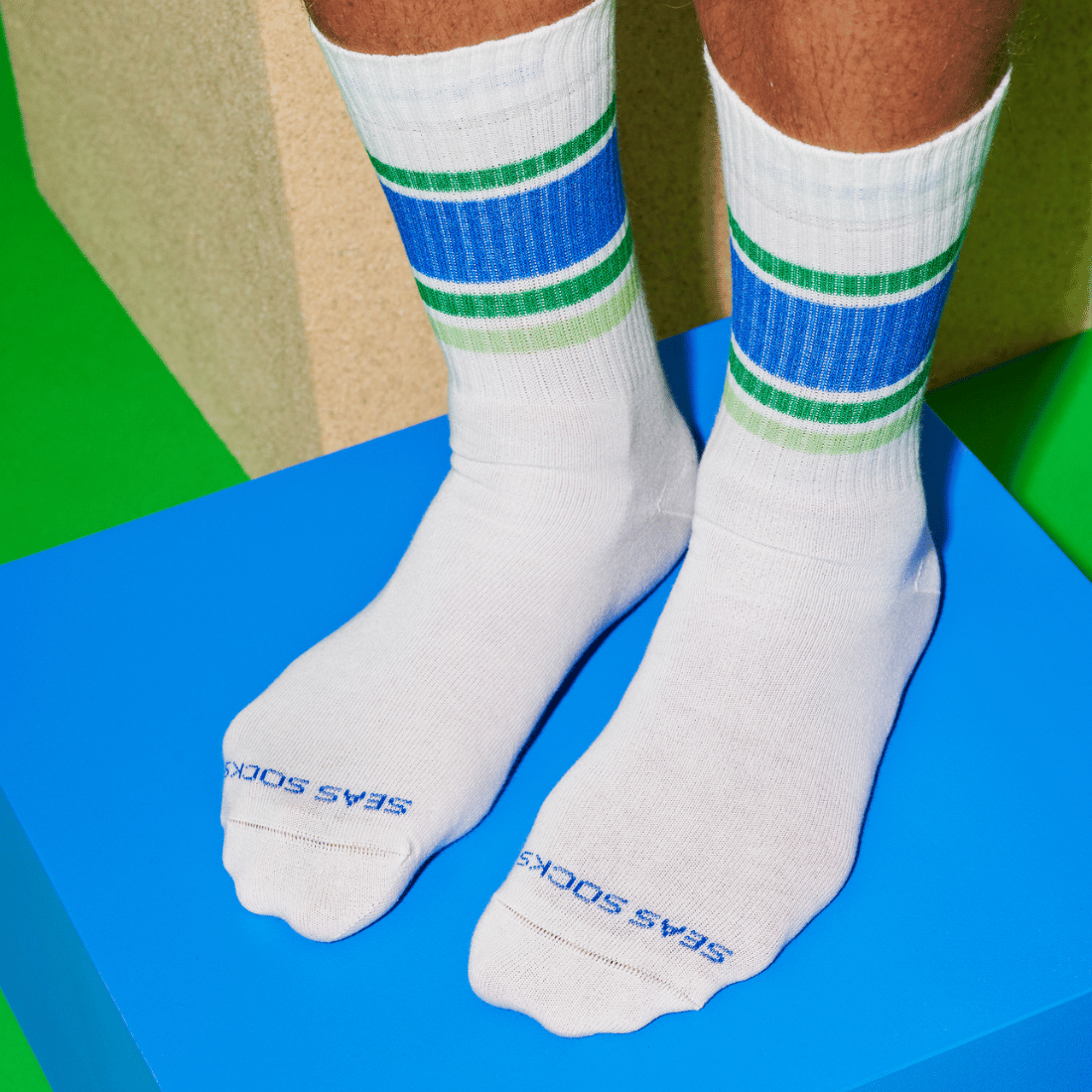 Healthy Seas Socken Flippy aus Econyl & Bio Baumwolle