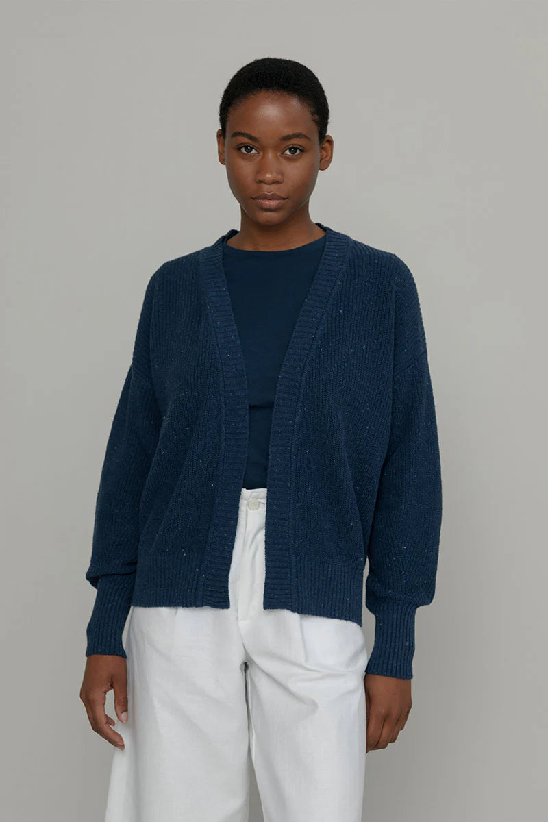 Cardigan Cara aus recycelten Jeans