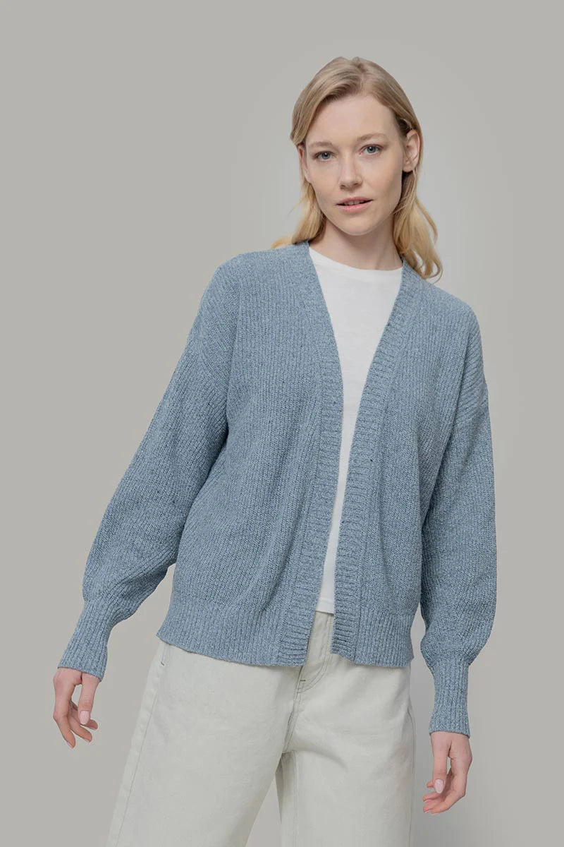Cardigan Cara aus recycelten Jeans