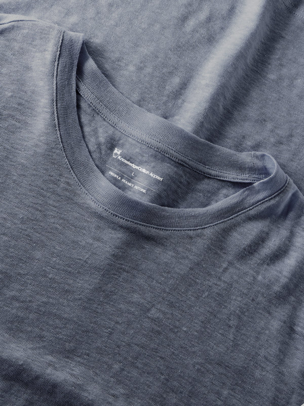 Leinen T-Shirt Herren Knowledge Cotton GOTS zertifiziert