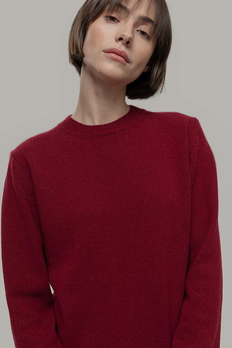 Pullover Edda aus recycelter Kaschmirwolle
