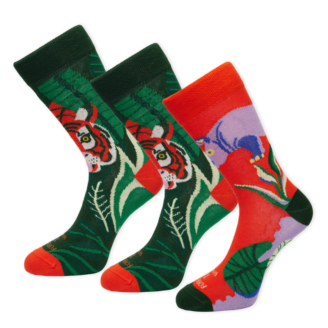 Kombi WWF Socken Tiger