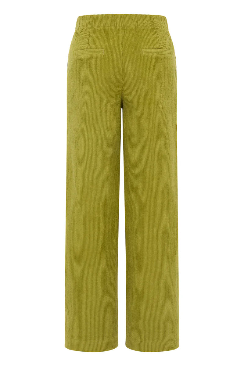 Pistaziengrüne Cordhose