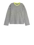 Langarmshirt 100% recycelte Baumwolle Bergami