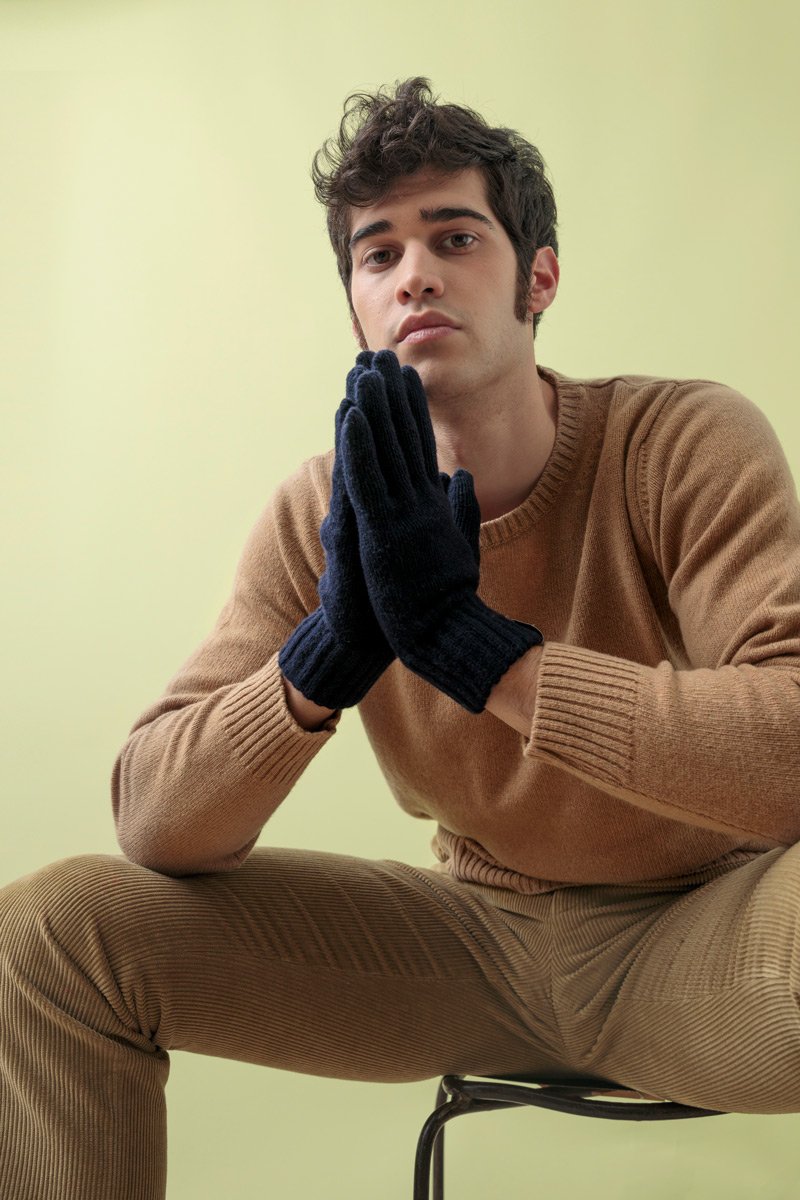 herren handschuhe wolle Herren Handschuhe Pier Paolo aus recycelter Kaschmirwolle – Revivi