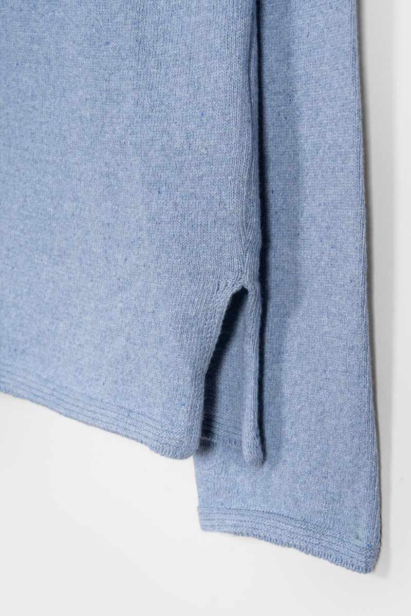 Damenpullover aus recycelter Baumwolle