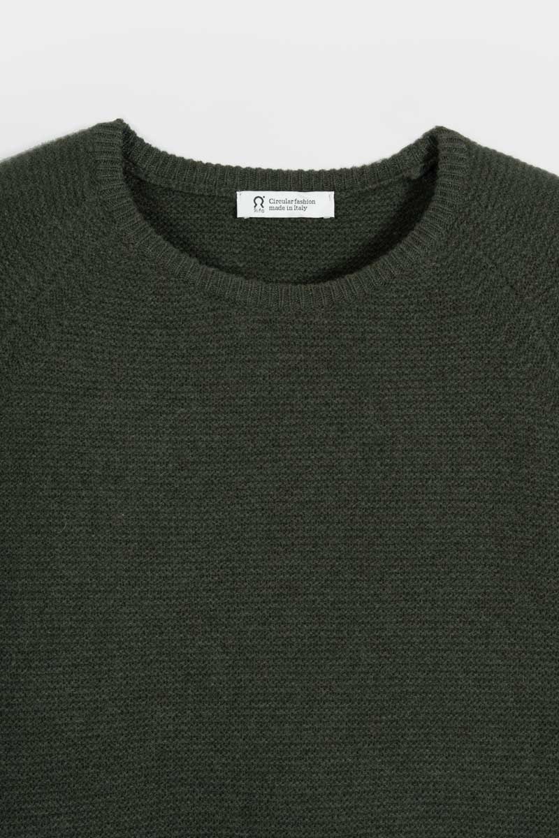 grüner Kaschmir Pullover Giulietta