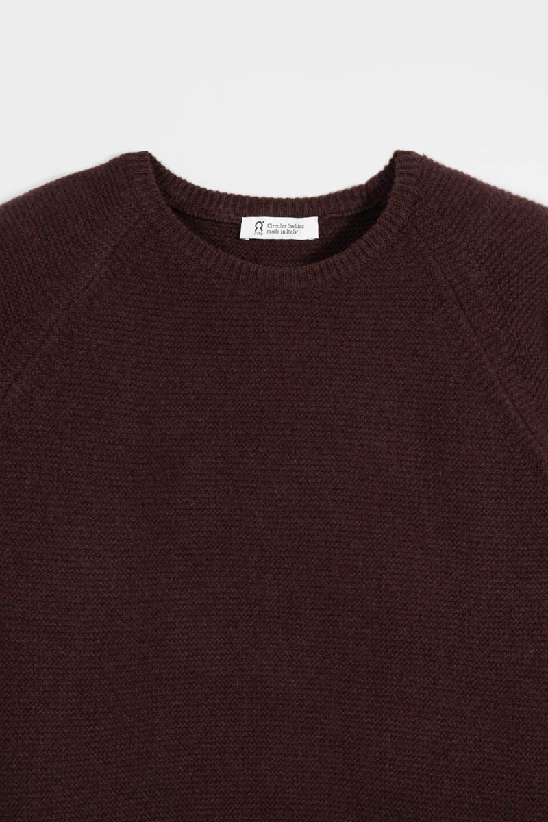 Brauner Kaschmir Pullover Giulietta
