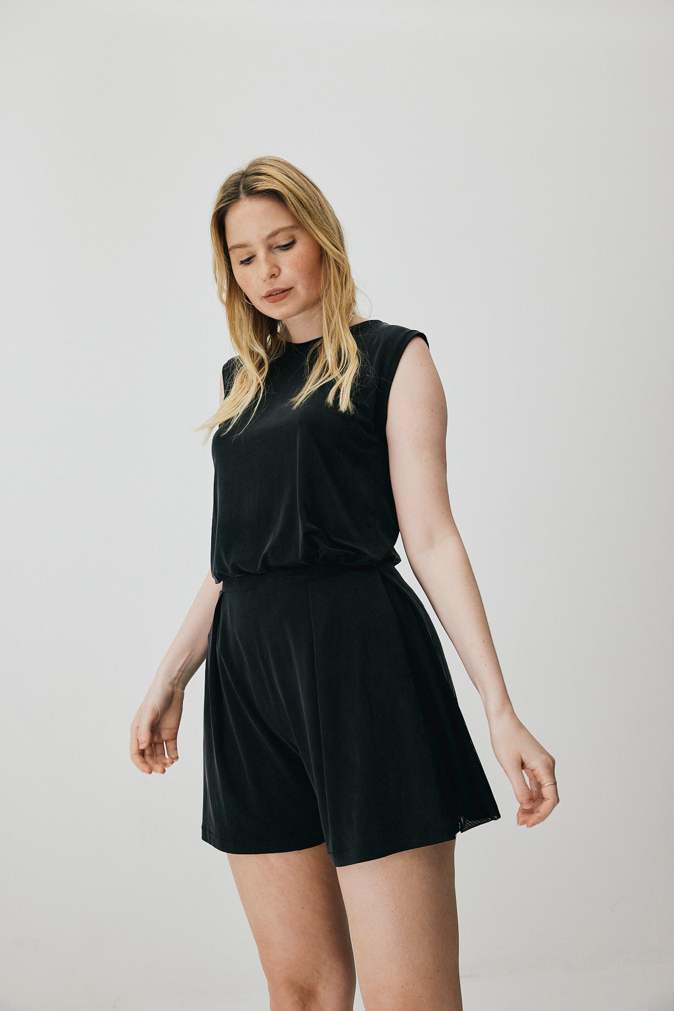 Cupro Bermuda Shorts