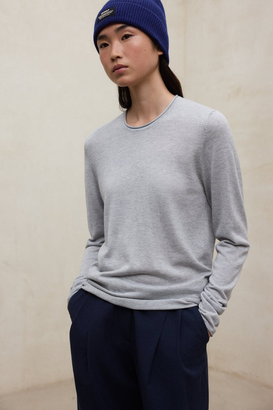 PULLOVER MILO HELLGRAU