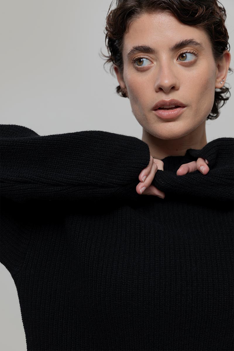 Damenpullover Melissa aus recycelter Kaschmirwolle