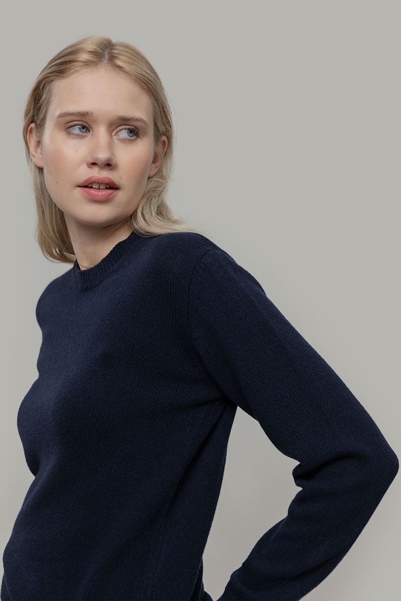 Pullover "Edda“ aus recycelter Kaschmirwolle