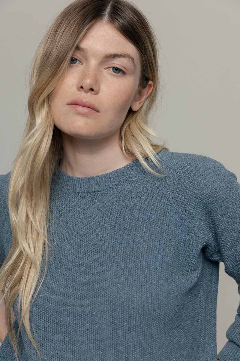 Pullover "Alice“ aus recyceltem Denim