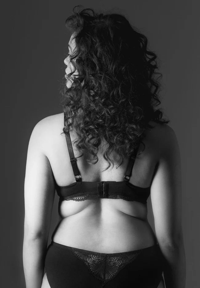 Secondhand schwarzer Bralette bügelfrei