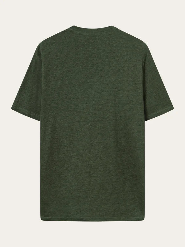 Leinen T-Shirt Herren Knowledge Cotton GOTS zertifiziert