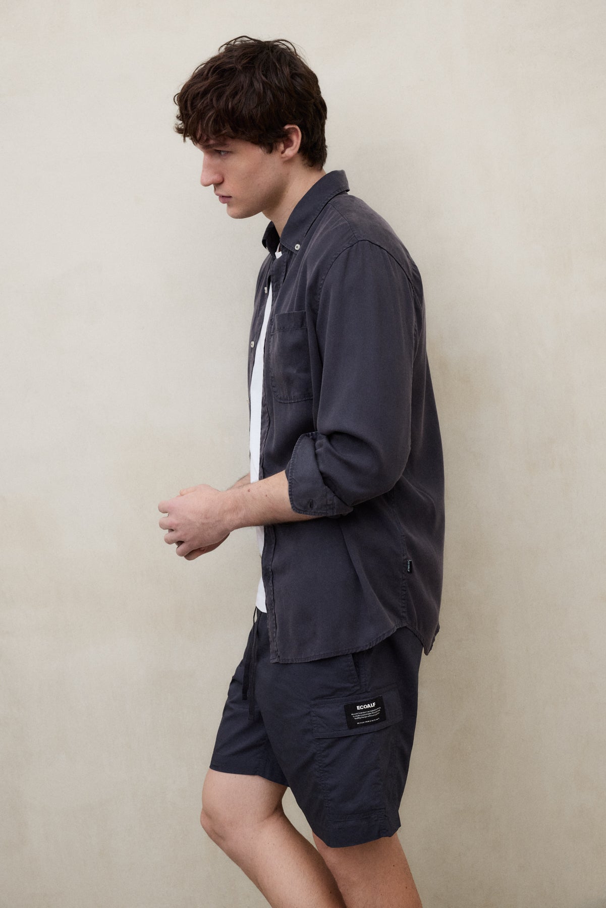 Dunkelblaue Targo Shorts