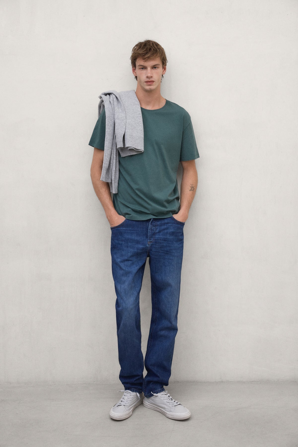 Ecoalf T-Shirt Andro - grünes T-Shirt aus recycelter Baumwolle