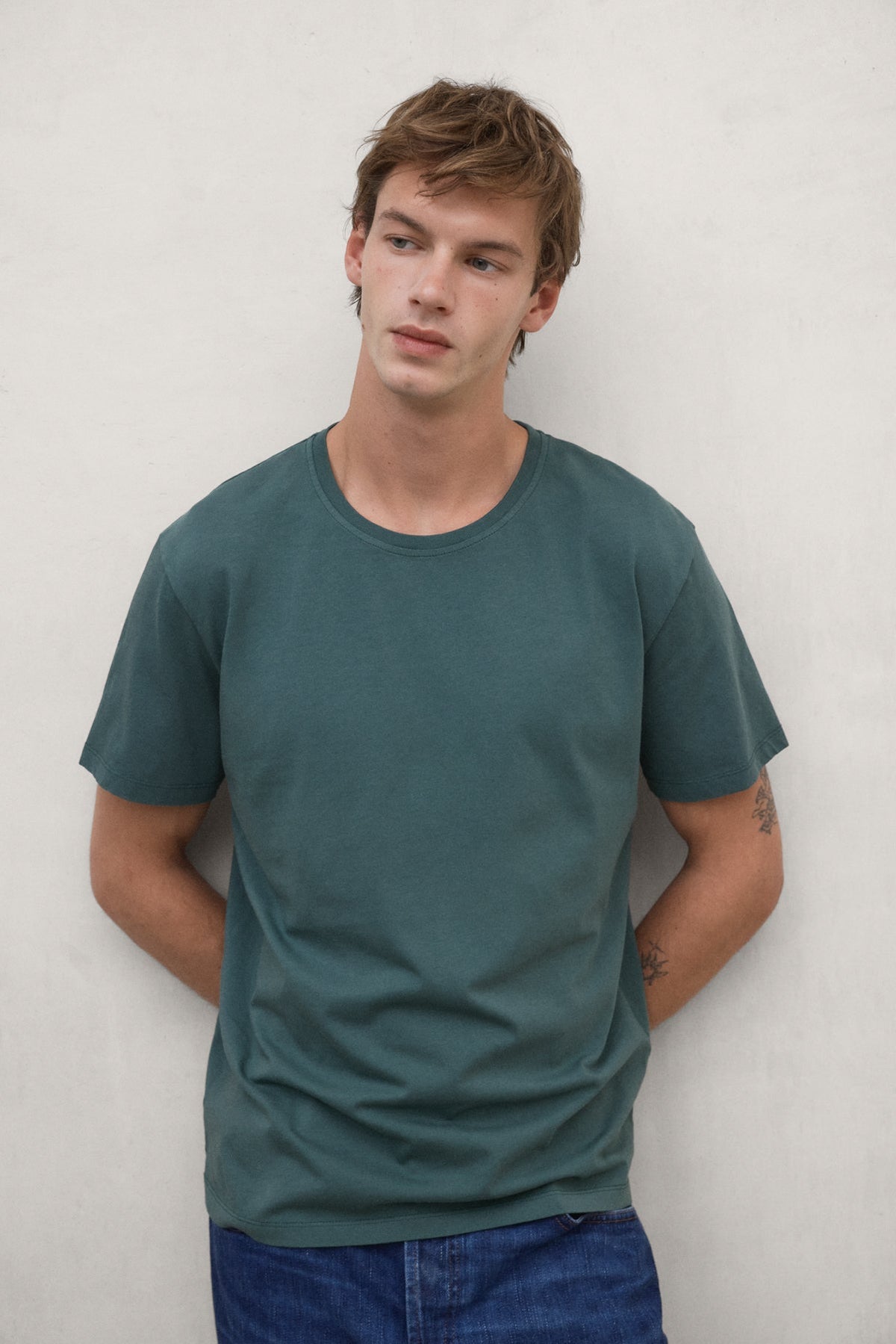 Ecoalf T-Shirt Andro - grünes T-Shirt aus recycelter Baumwolle