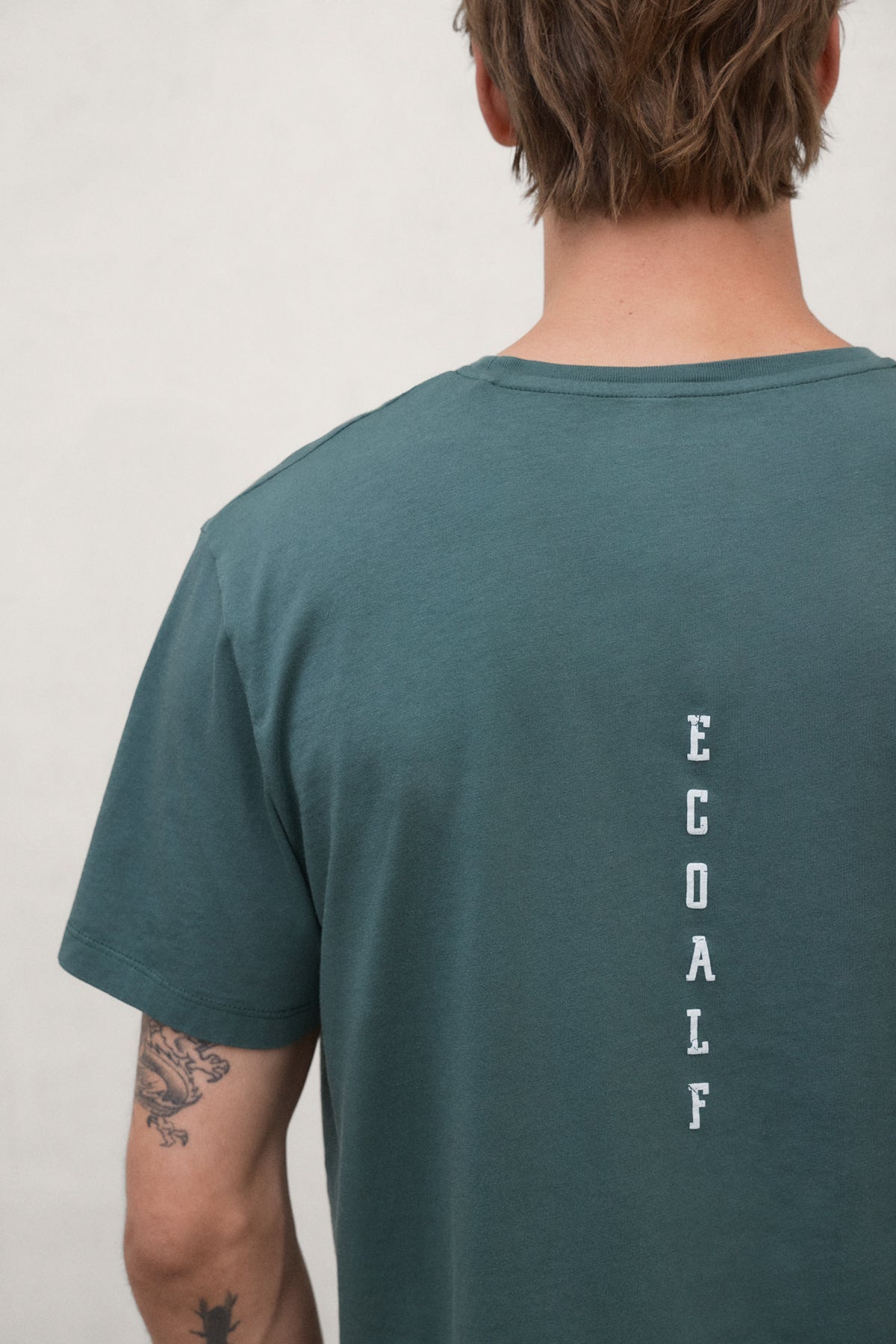 Ecoalf T-Shirt Andro - grünes T-Shirt aus recycelter Baumwolle