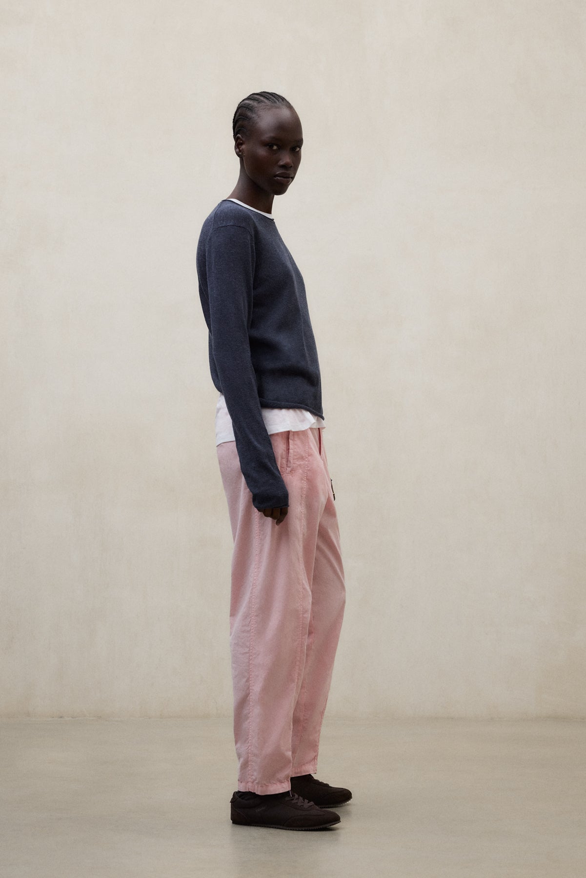 Dunkelblauer "Milo" Pullover