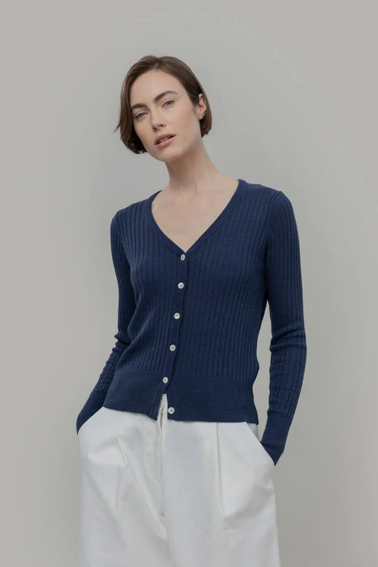Cardigan "Realma" aus recycelter Seide