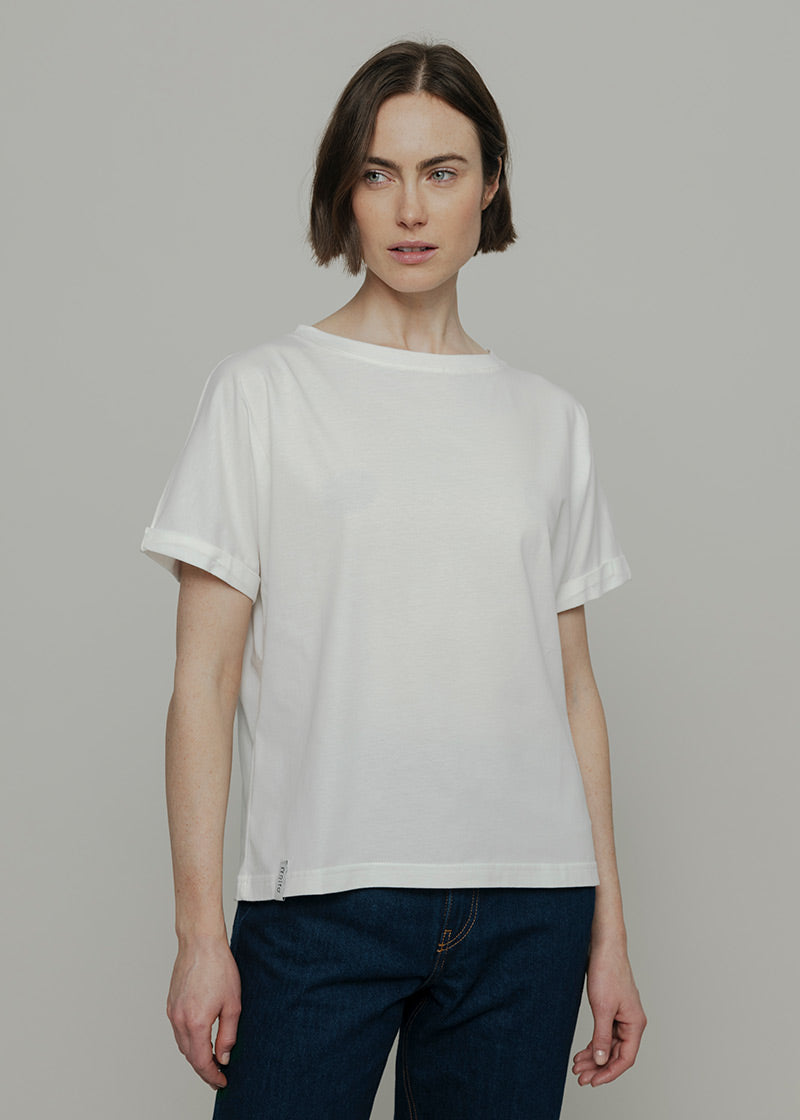T-Shirt "Cris" aus recycelter Baumwolle