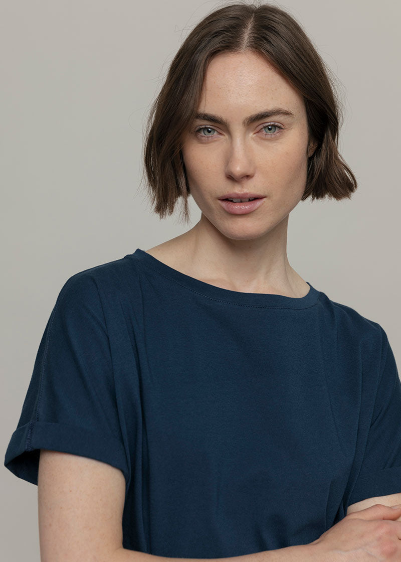 T-Shirt "Cris" aus recycelter Baumwolle