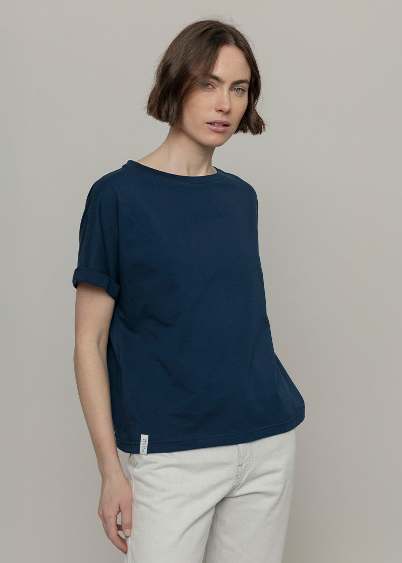 T-Shirt "Cris" aus recycelter Baumwolle