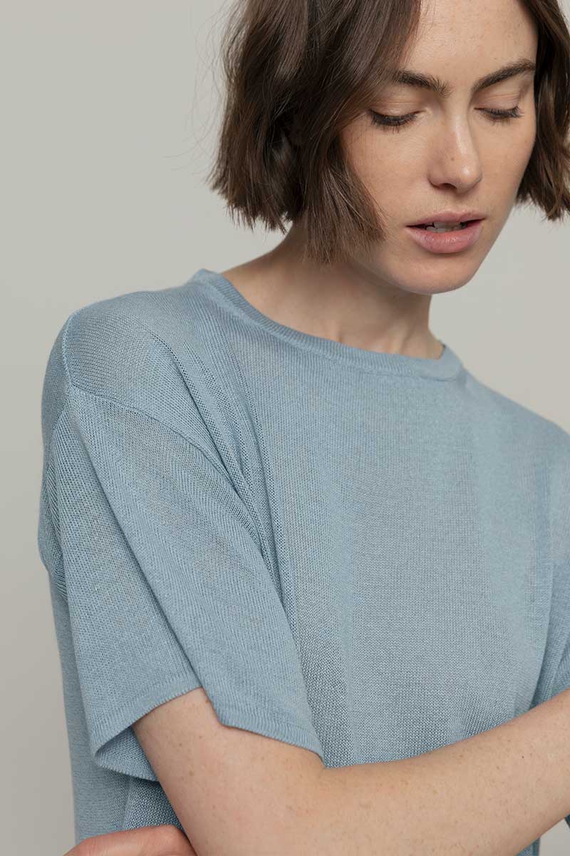 T-Shirt "Virginia" aus recycelter Viskose