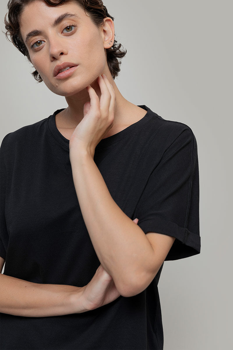 T-Shirt "Cris" aus recycelter Baumwolle