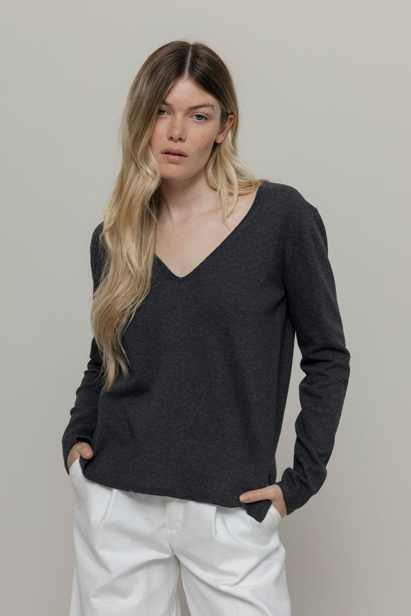 Pullover Aura aus recycelter Baumwolle