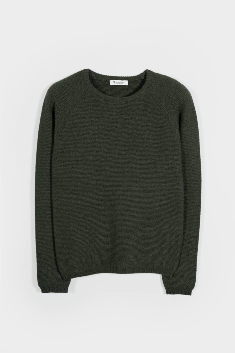 grüner Kaschmir Pullover Giulietta