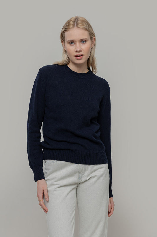 Pullover "Edda“ aus recycelter Kaschmirwolle