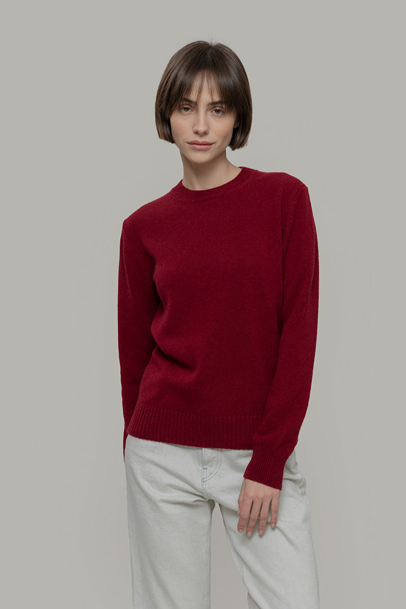 Pullover Edda aus recycelter Kaschmirwolle