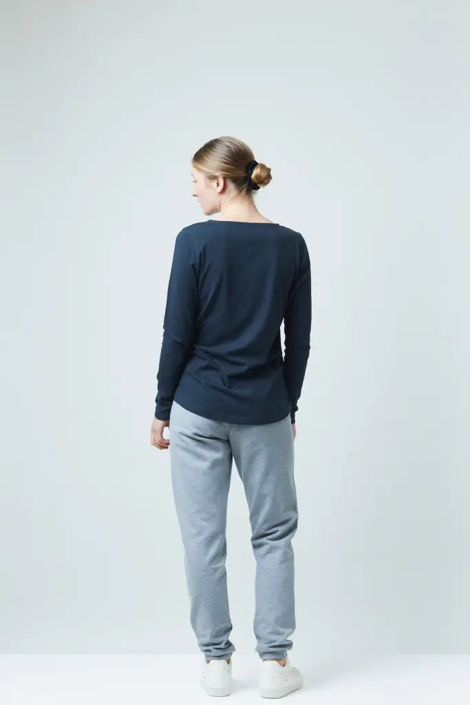 Longsleeve blau