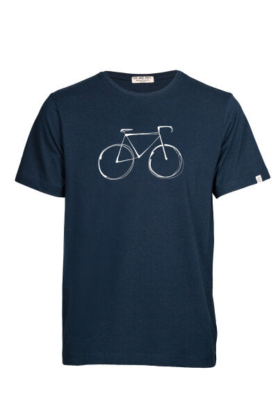 ZRCL Bikeline Herren T-Shirt dunkelgrün 100% Bio-Baumwolle