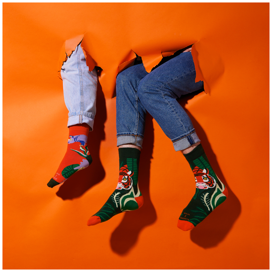 Kombi WWF Socken Tiger