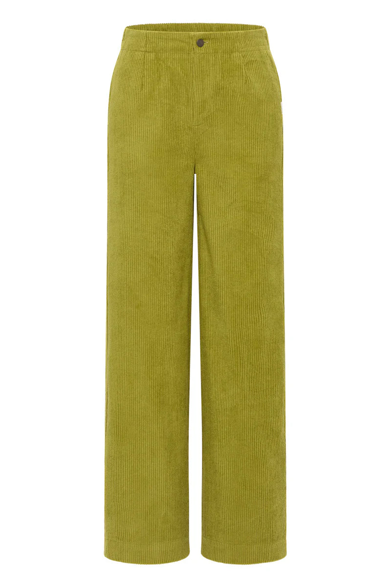 Pistaziengrüne Cordhose