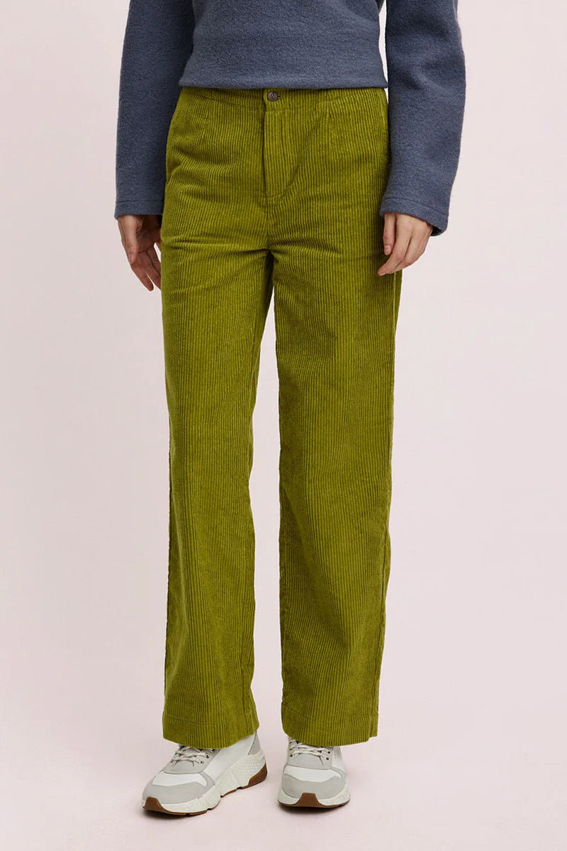 Pistaziengrüne Cordhose