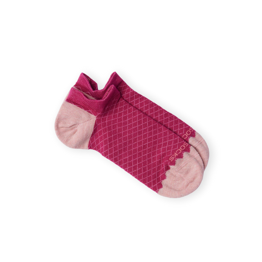 Pinke Sneakersocken