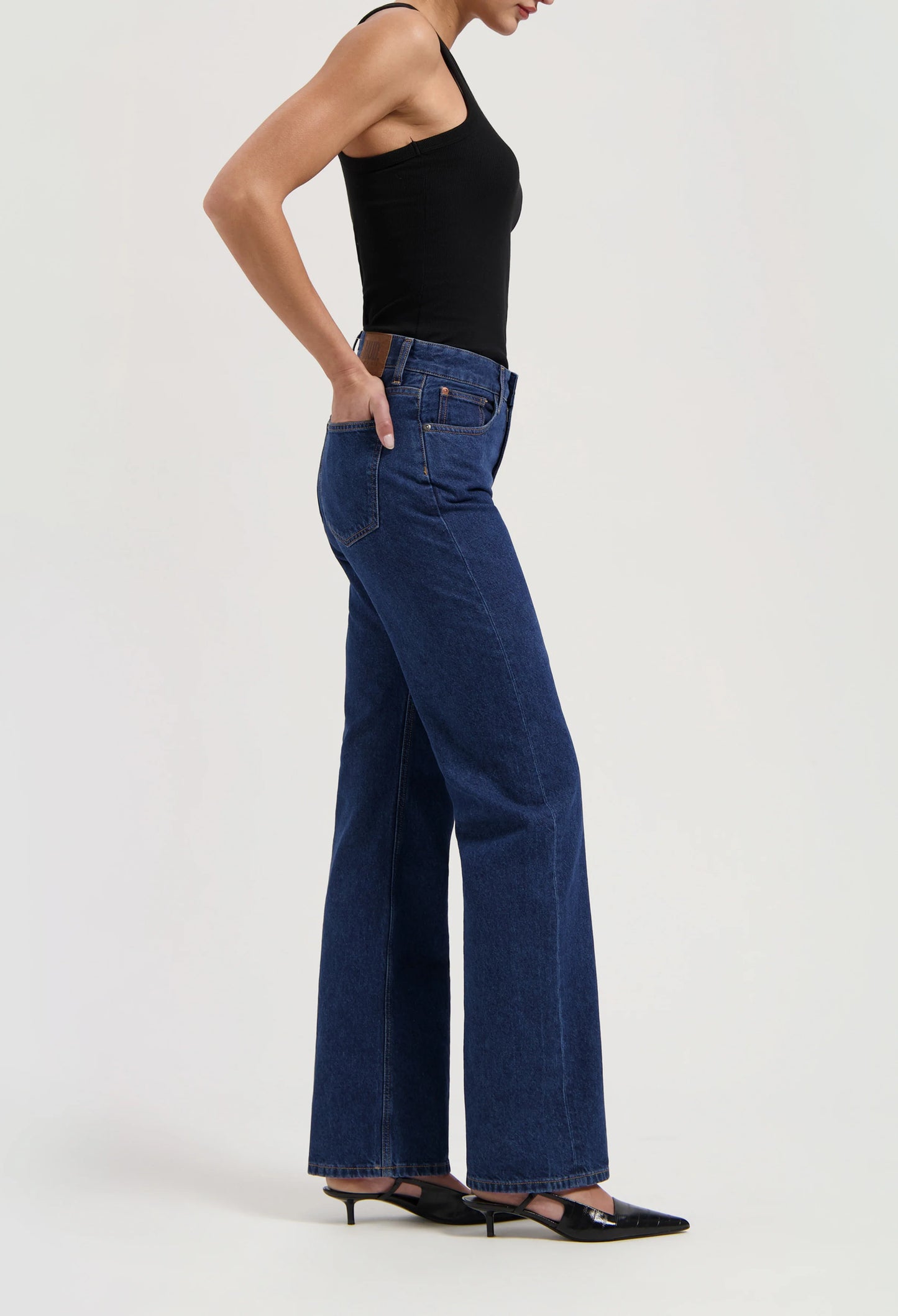 Jeans Mud Loose Jamie - Stone Indigo