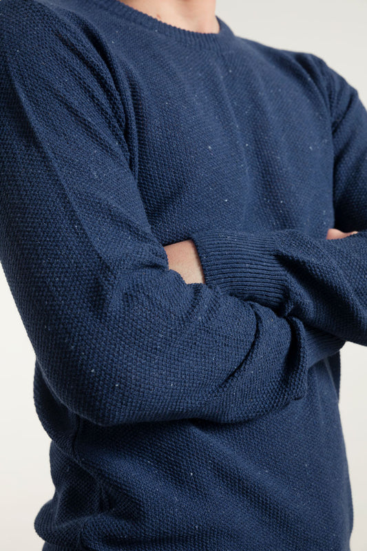 Pullover Gino aus Jeansgarn
