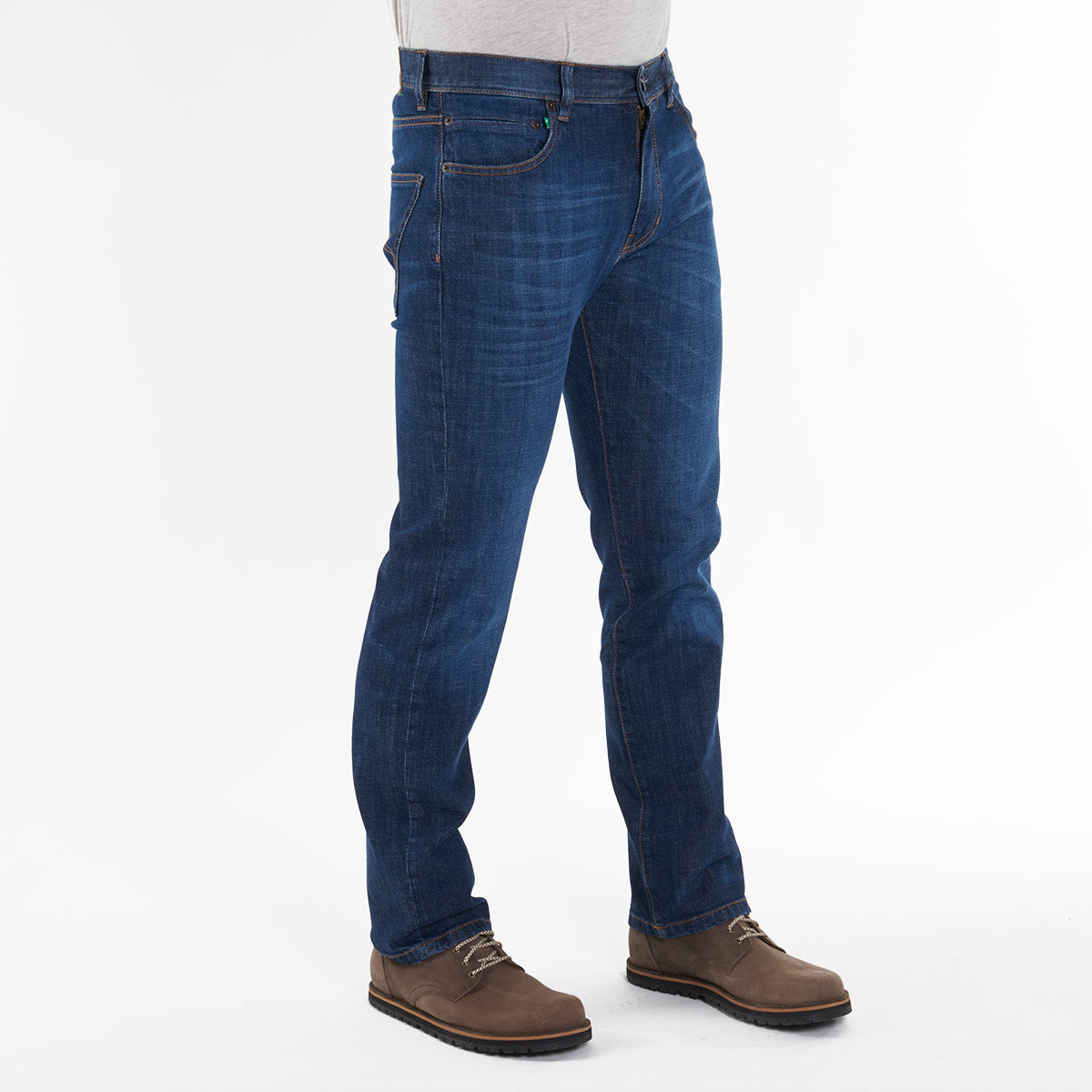 Jeans Herren regular Fairjeans washed blue