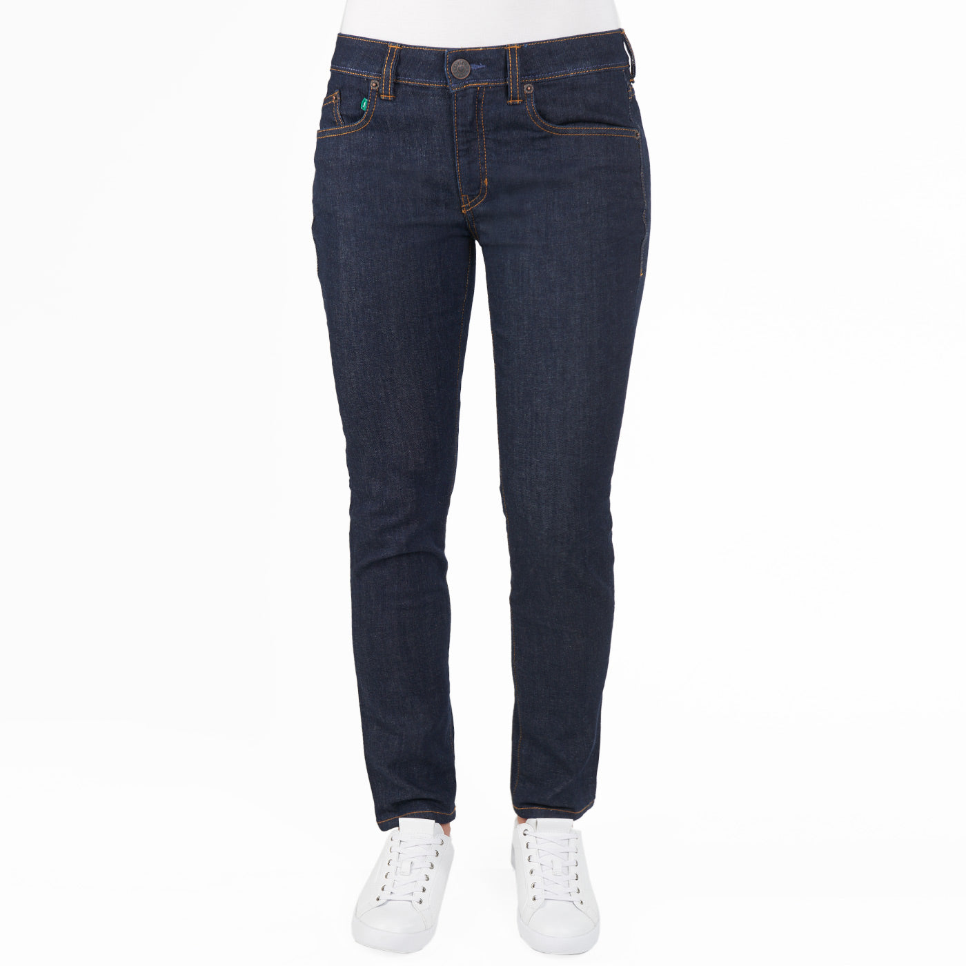 Jeans Damen Straight Fairjeans navy